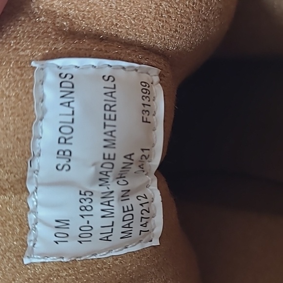 St. John's Bay Rollands Duck Boot - Brown / Tan - Size 10M - Picture 8 of 11